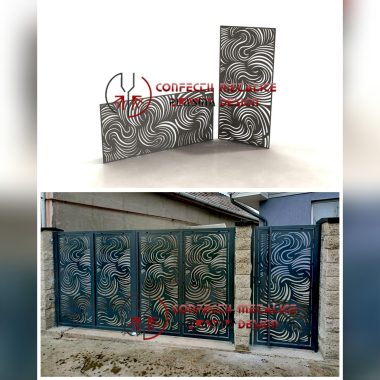 Cum sunt integrate panourile traforate în designul urban